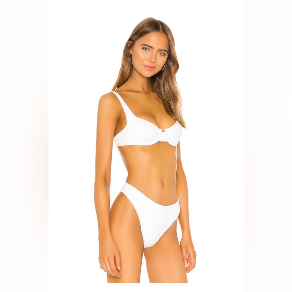 Indah White Underwire Bikini Set - image 3